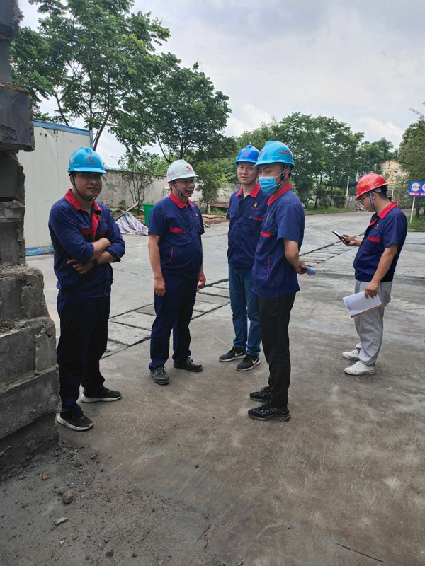 公司開展二季度安環(huán)、消防、防汛綜合大檢查