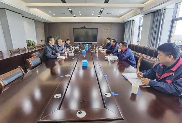葛洲壩集團(tuán)、中鐵十四局集團(tuán)到公司調(diào)研