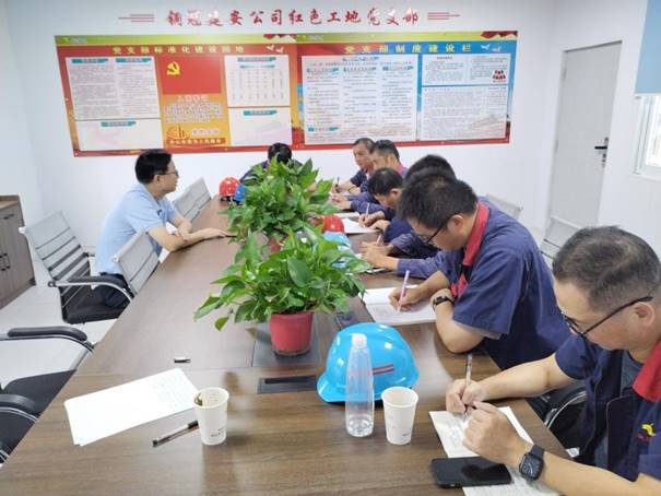 公司開展第三季度安全、環(huán)保、消防綜合檢查 