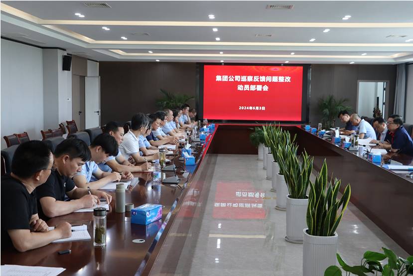 公司召開集團(tuán)公司巡察反饋問(wèn)題整改動(dòng)員部署會(huì) 公司召開集團(tuán)公司巡察反饋問(wèn)題整改動(dòng)員部署會(huì)