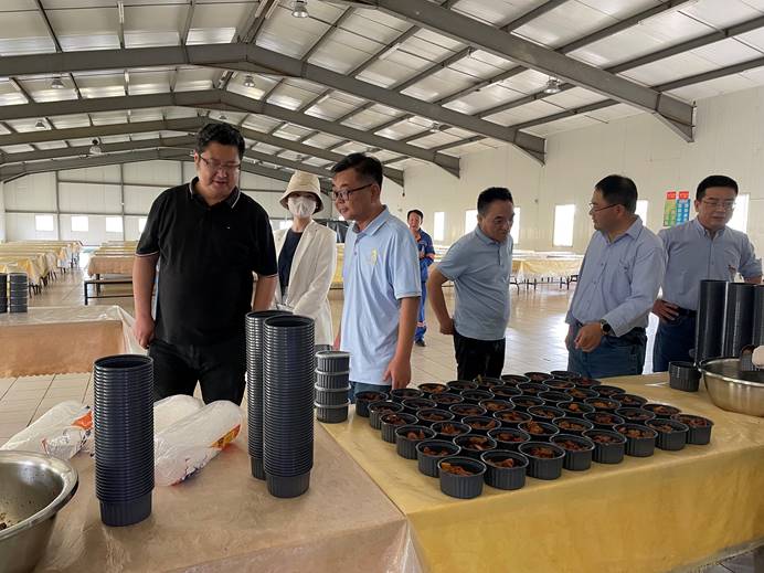 中國駐厄大使館方昊參贊一行走訪調研厄瓜多爾分公司 中國駐厄大使館方昊參贊一行走訪調研厄瓜多爾分公司